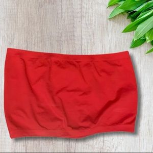 Bandeau top red